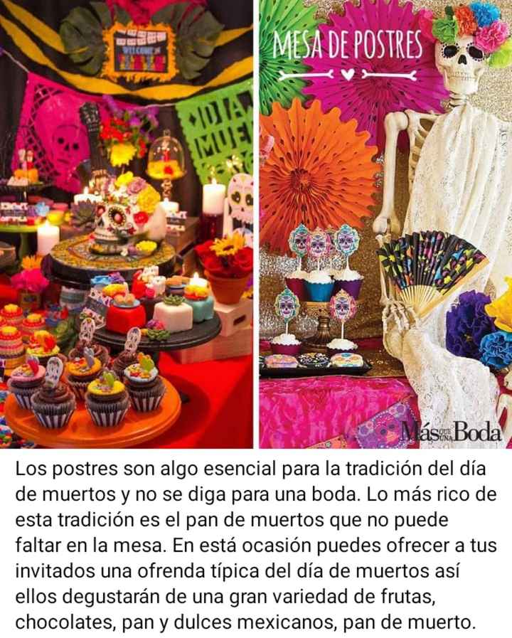 Boda con temática de día de muertos 💀 - 3