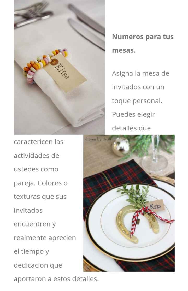 Que tus detalles sean tan únicos como tú boda - 3