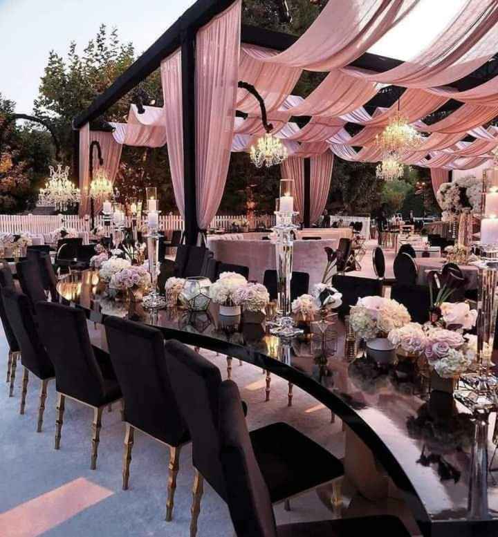 Boda en color negro y rosa🖤💗 - 15