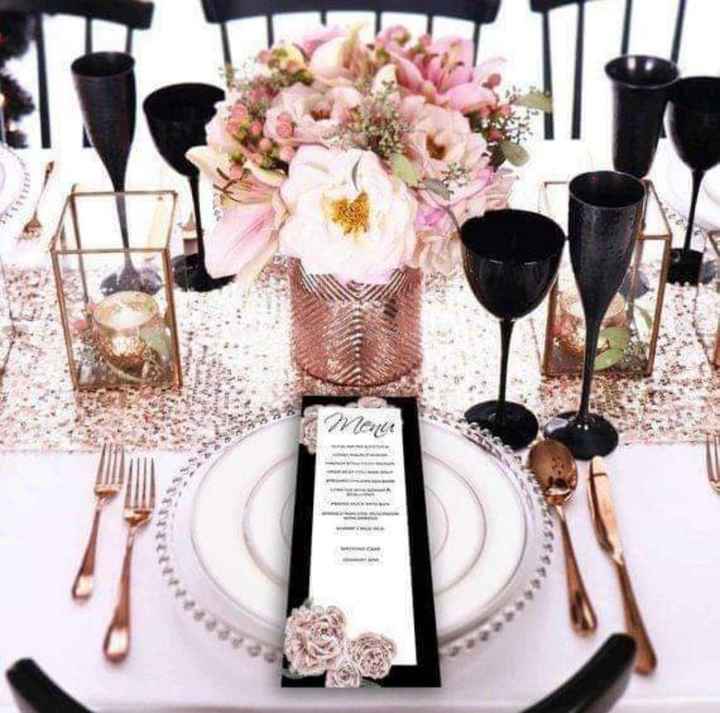 Boda en color negro y rosa🖤💗 - 16
