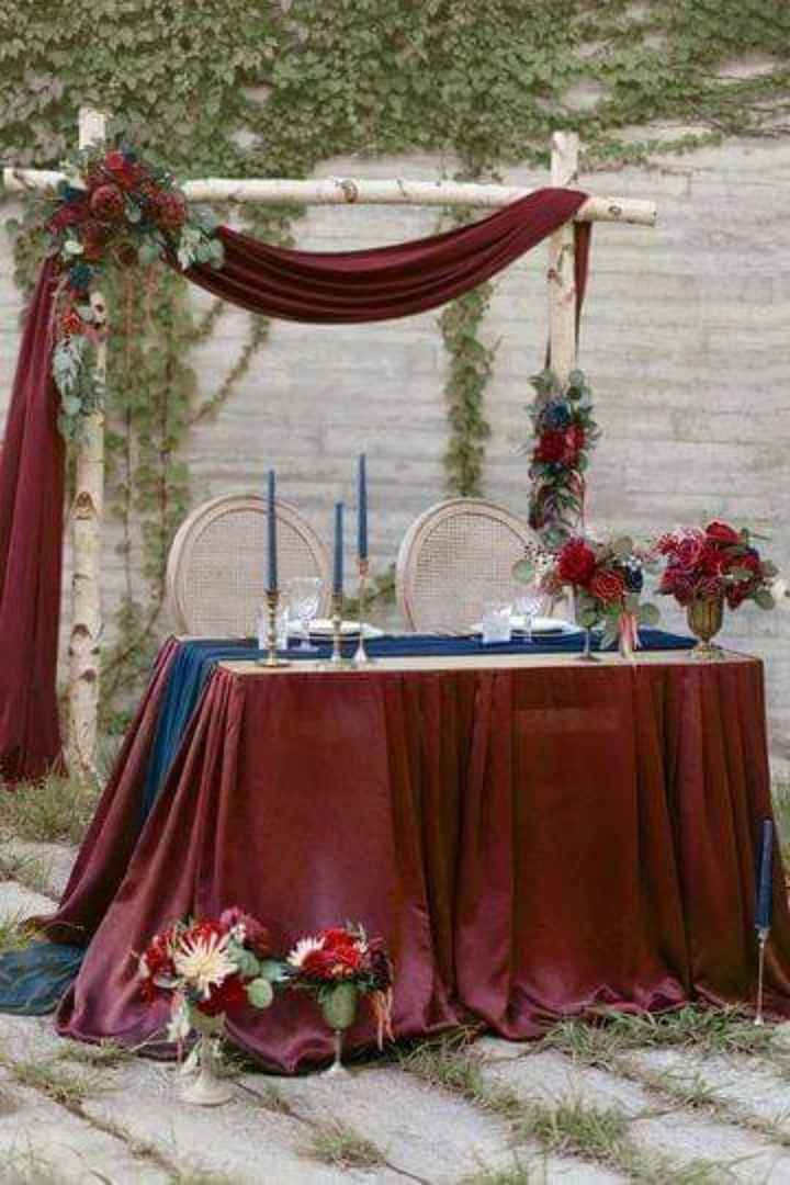 Boda en color vino y azul - 8