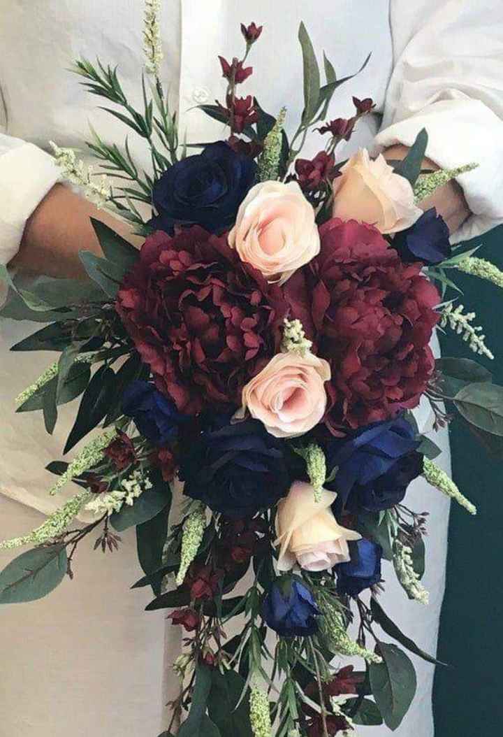 Boda en color vino y azul - 10