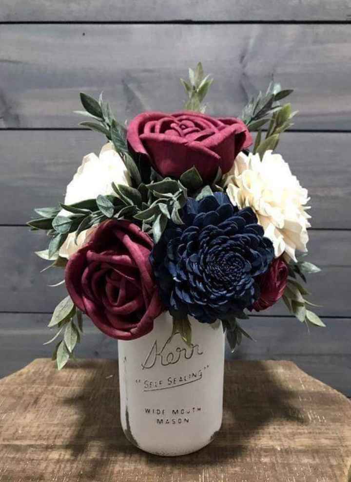 Boda en color vino y azul - 14