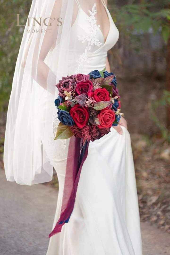 Boda en color vino y azul - 21