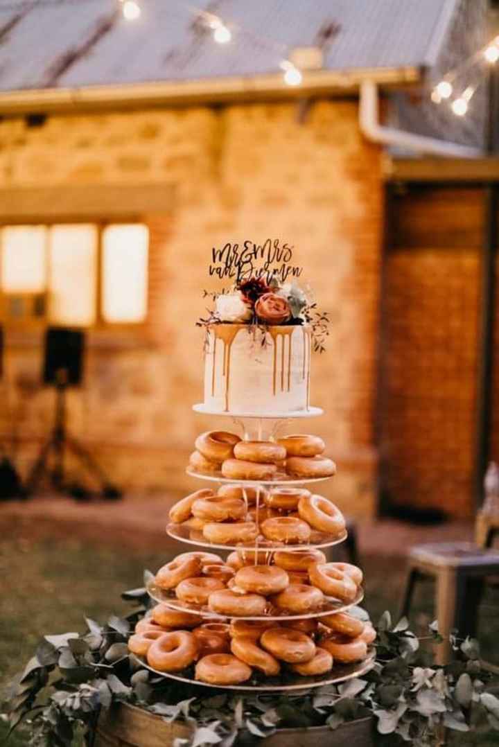 Naked cake y donas❄️❄️❄️ - 1