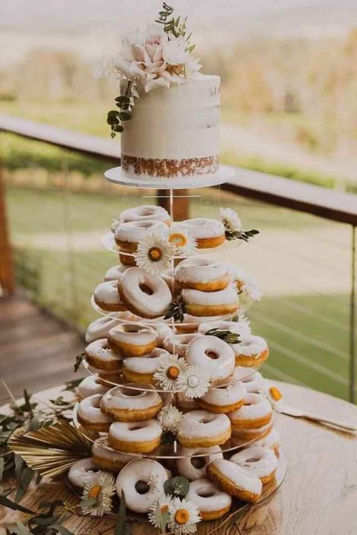 Naked cake y donas❄️❄️❄️ - 4