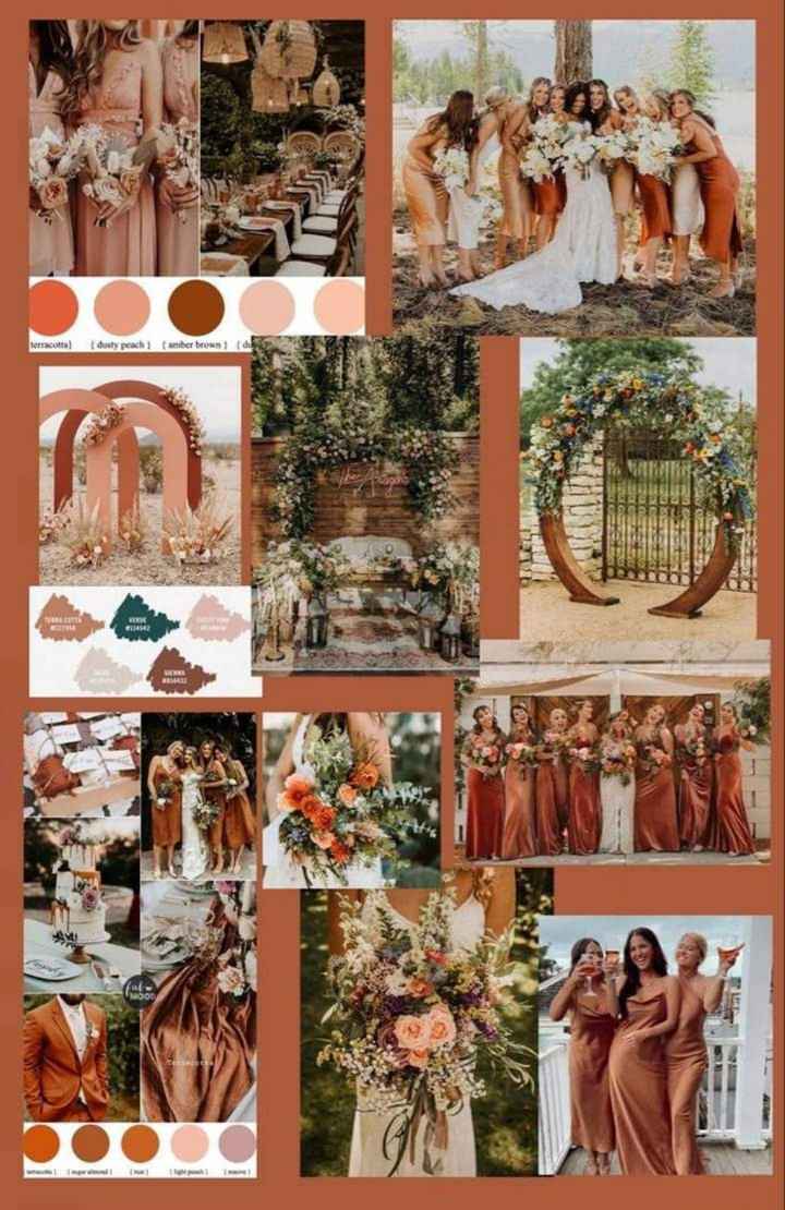 Boda con acentos terracota - 22