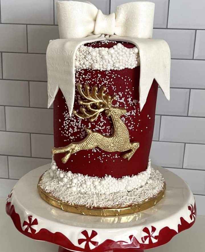 Temática navidad: pasteles 🎄 - 1