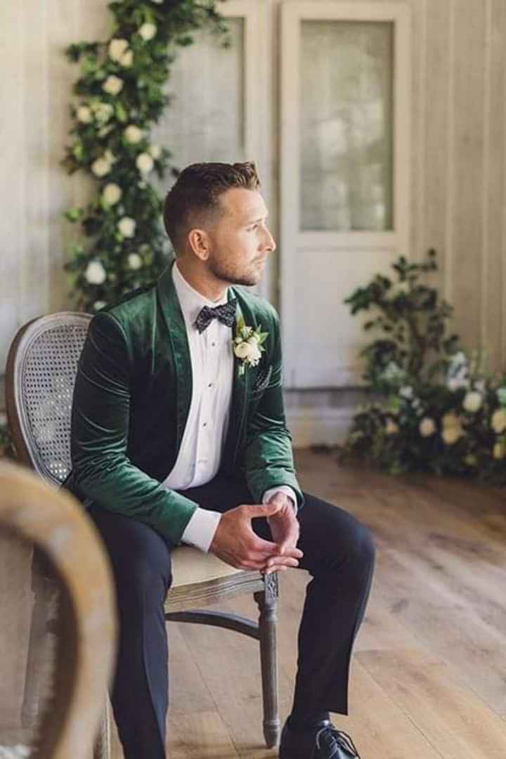 Invierno:trajes en color verde 💚 - 1