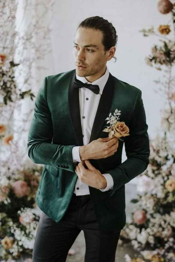 Invierno:trajes en color verde 💚 - 3