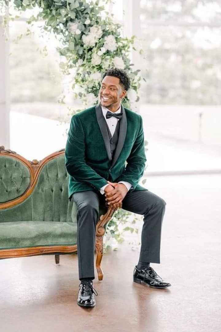 Invierno:trajes en color verde 💚 - 4