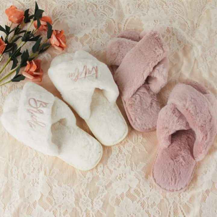 Pantuflas en la mañana de tu boda - 4