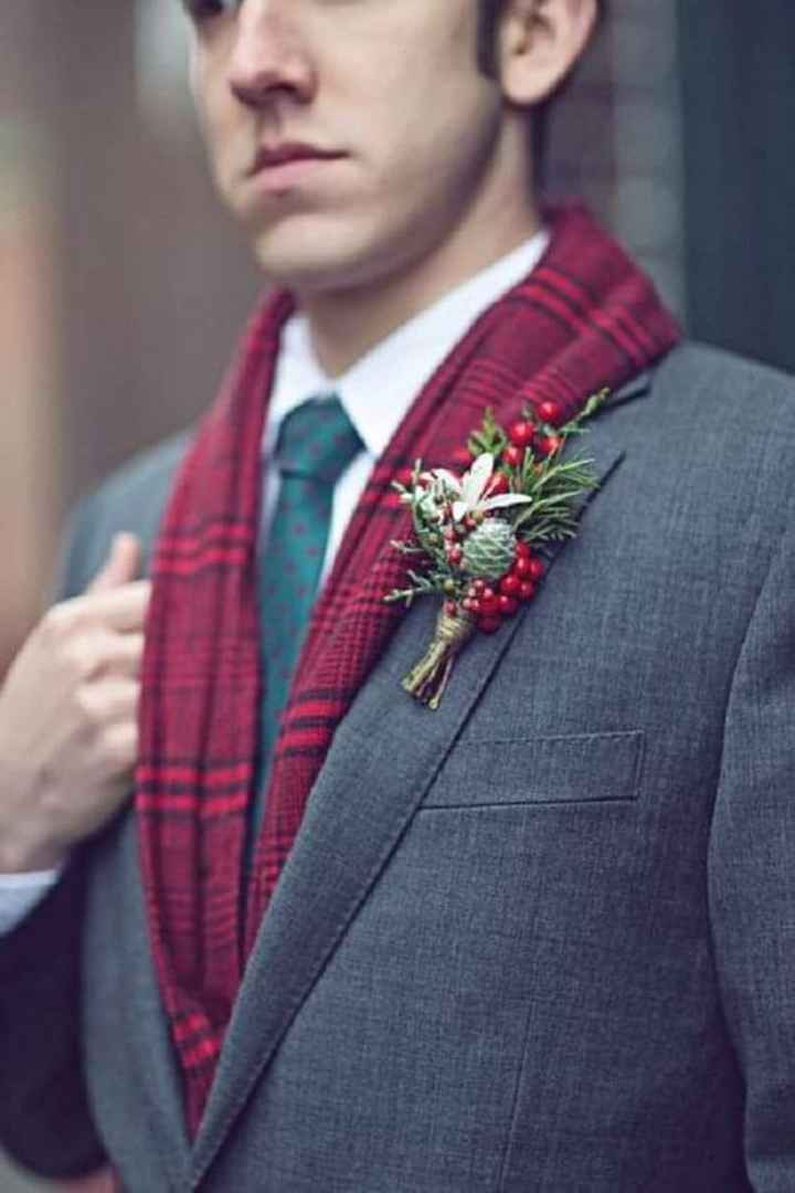 Invierno: boutonniere ☃️☃️☃️ - 1
