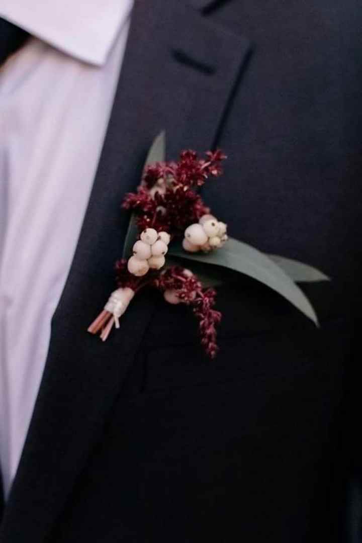 Invierno: boutonniere ☃️☃️☃️ - 3