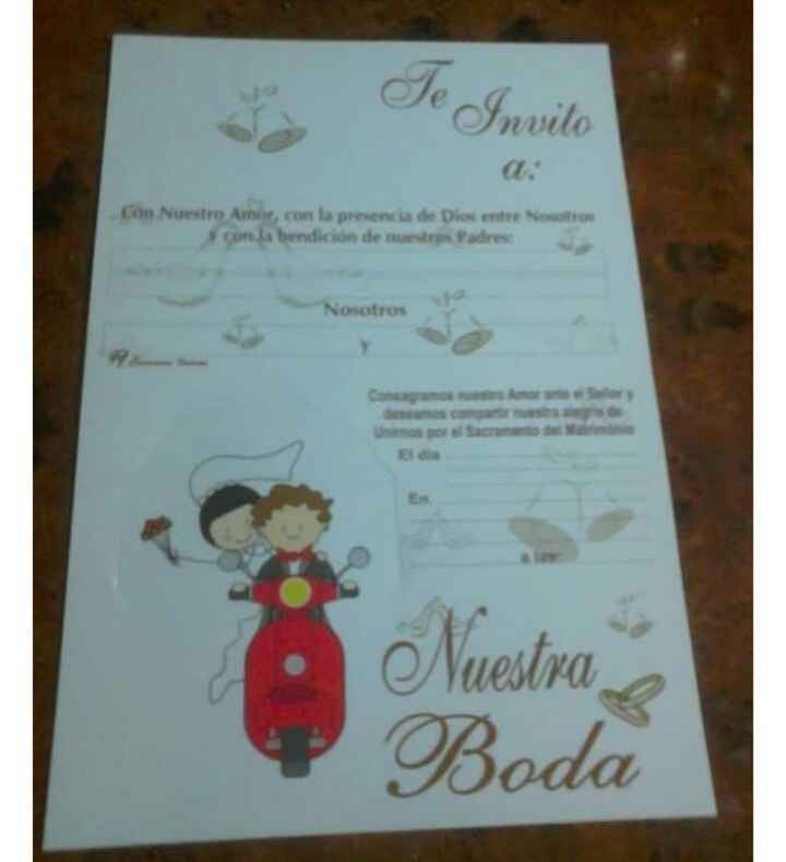 Cómo serán tus invitaciones ¿digitales o en papel? 💌😍 - 1