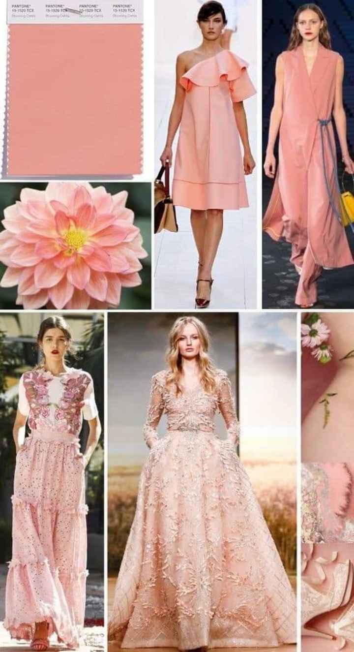 y el color Pantone del año 2024 es...peach Fuzz - 25
