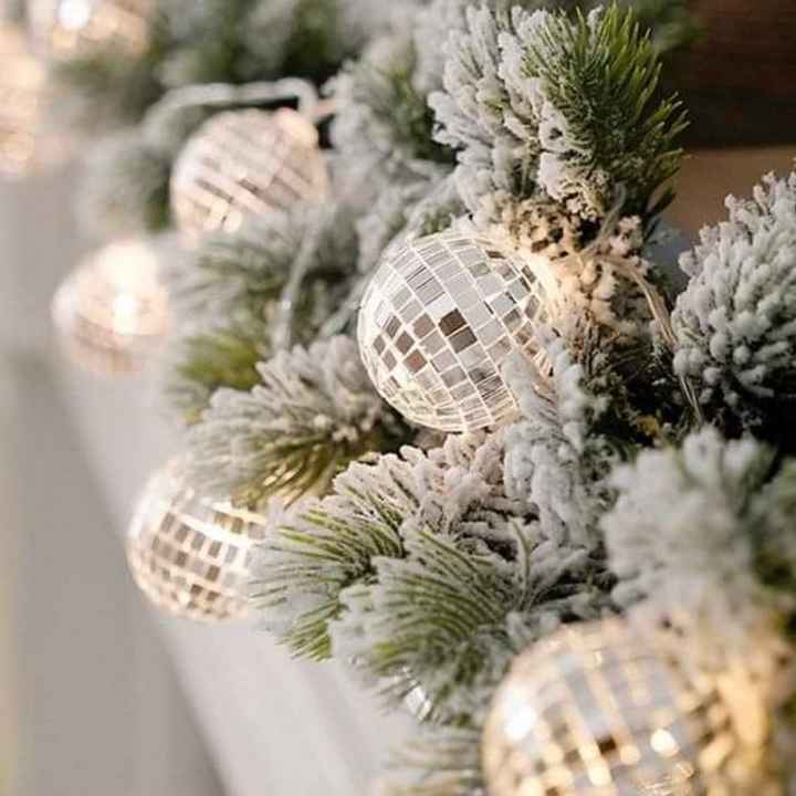 Invierno:bola disco+navidad ❄️❄️❄️🎅 - 2