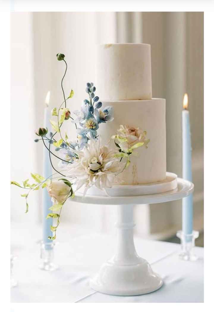Pasteles con flores de tallo alto - 4