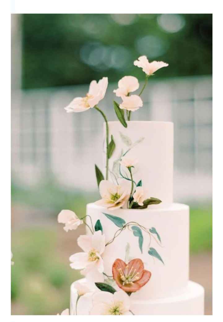 Pasteles con flores de tallo alto - 13
