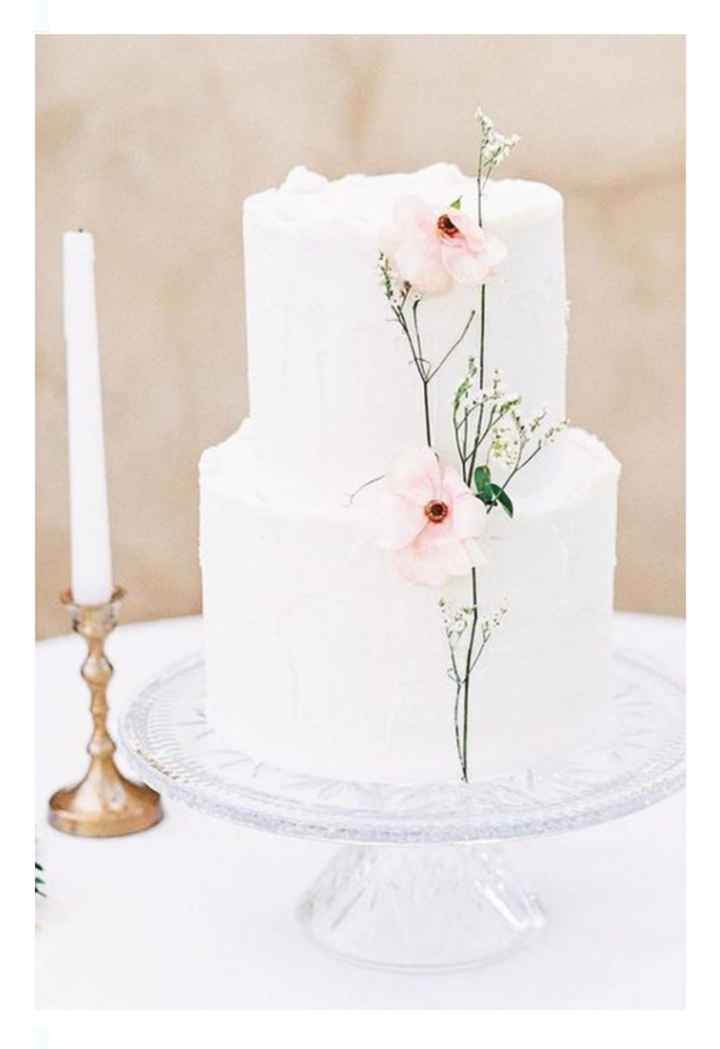 Pasteles con flores de tallo alto - 14