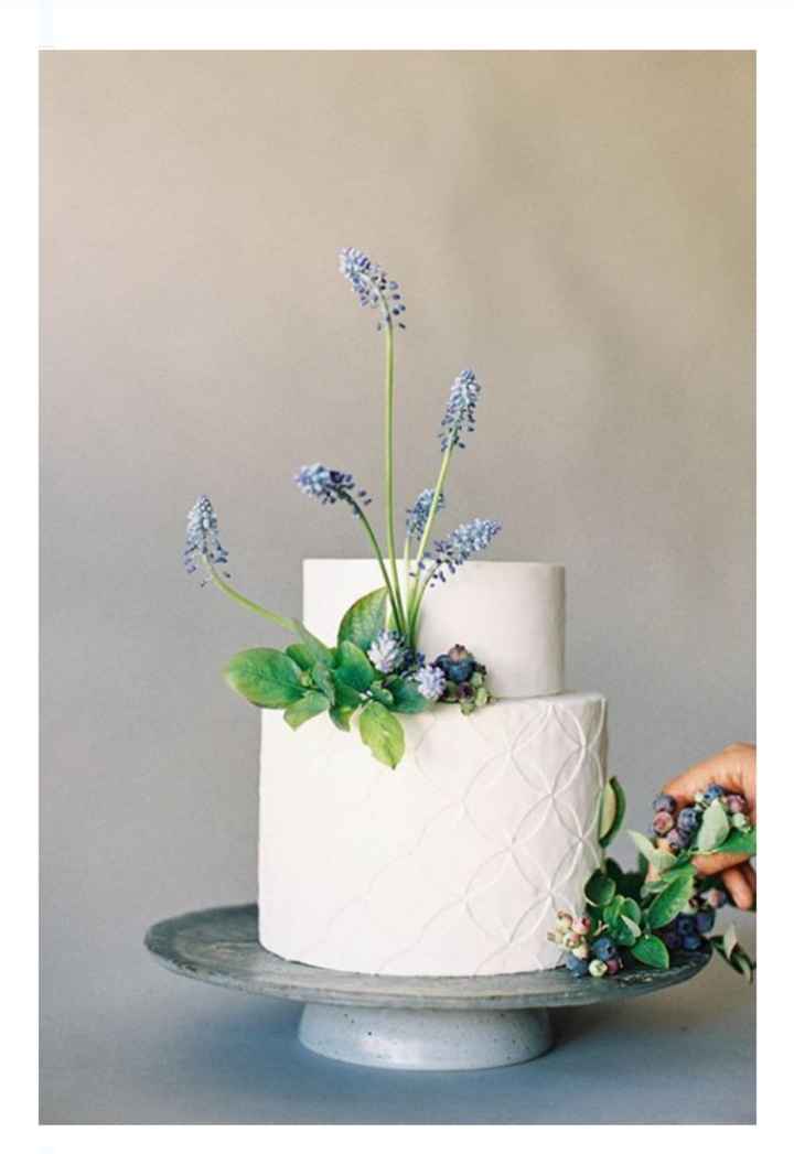 Pasteles con flores de tallo alto - 18
