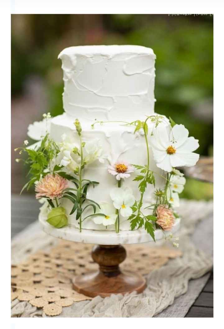 Pasteles con flores de tallo alto - 19