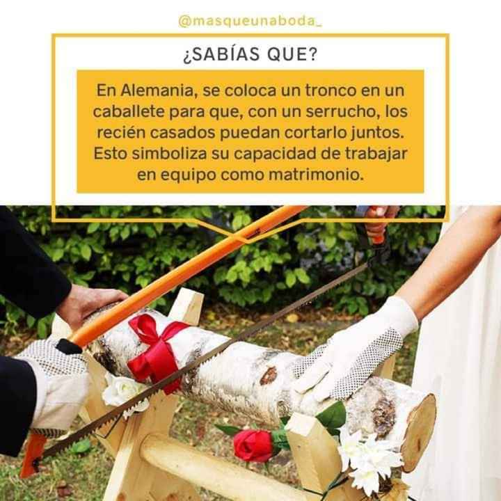 ¿Lo sabías?: Tradición alemana - 1