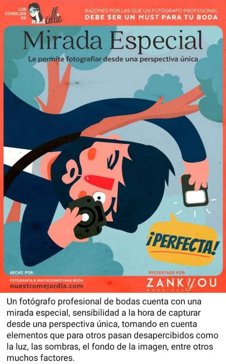 Un fotógrafo profesional en tu boda - 1