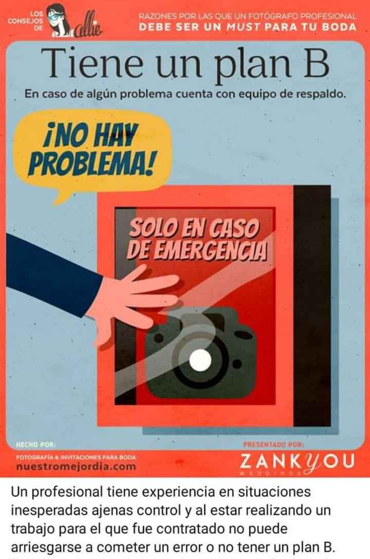 Un fotógrafo profesional en tu boda - 5