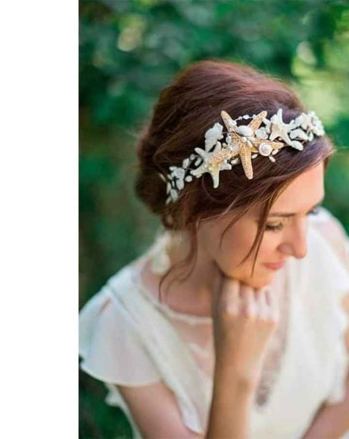 Tiaras con estrellas de mar - 1