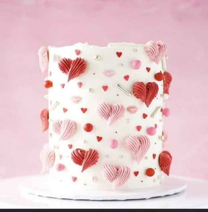 Pasteles con temática del día de San Valentín ❤️ - 2