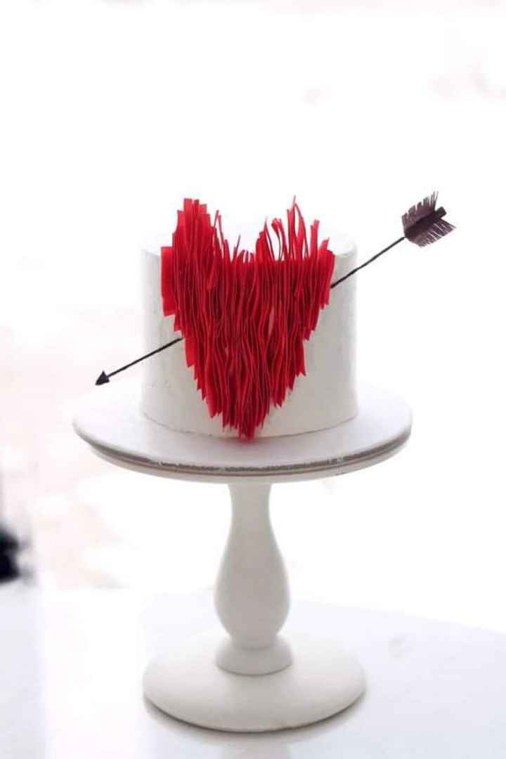 Pasteles con temática del día de San Valentín ❤️ - 3