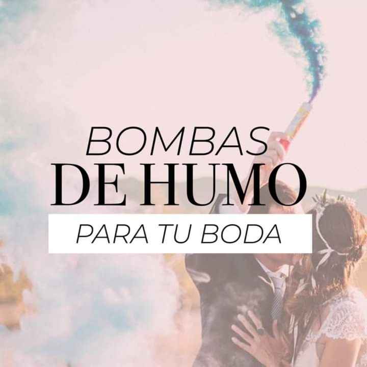 En tu boda,bombas de humo - 1