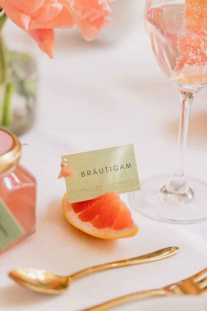 Decoración de mesas con frutas - 1