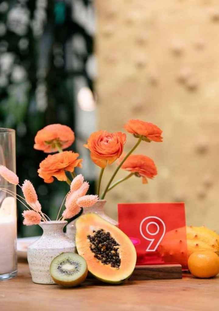 Decoración de mesas con frutas - 4