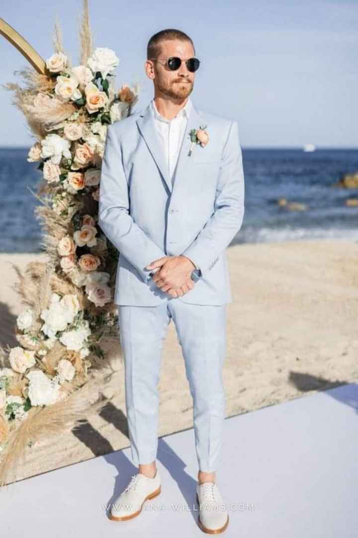 Trajes en color azul celeste 💧 - 1