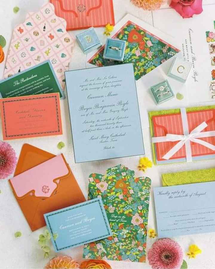 Primavera-verano:invitaciones🧡 - 3