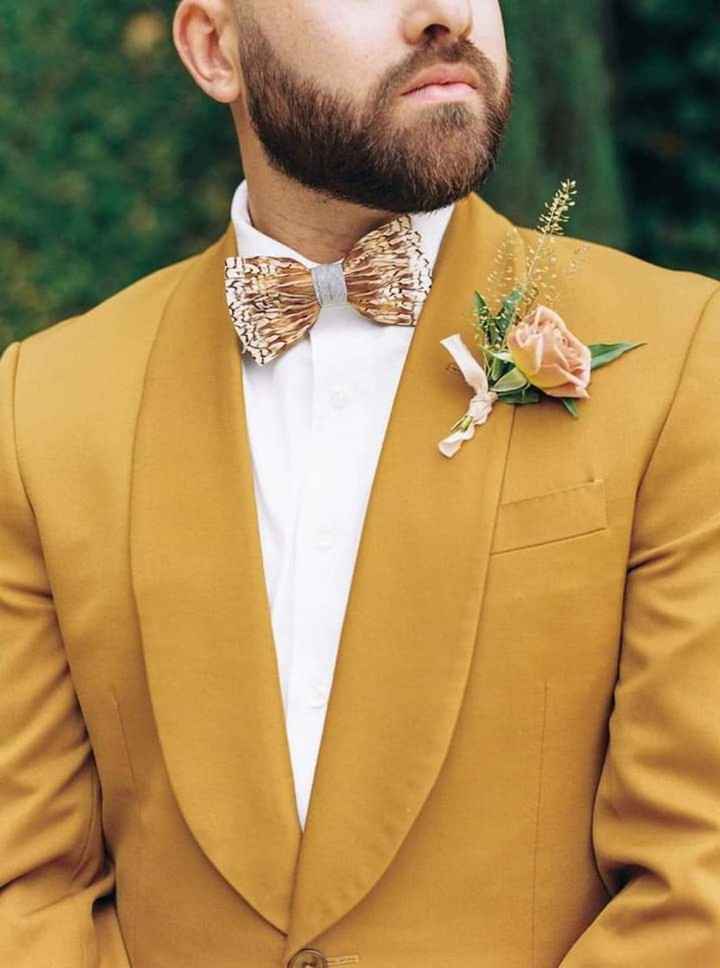 Trajes color mostaza - 4