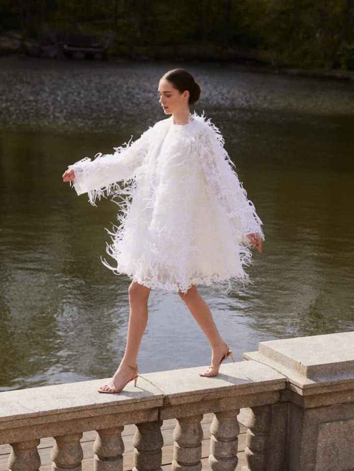 Algunos vestidos mini de la colección primavera - verano 2025 Oscar de la Renta - 3