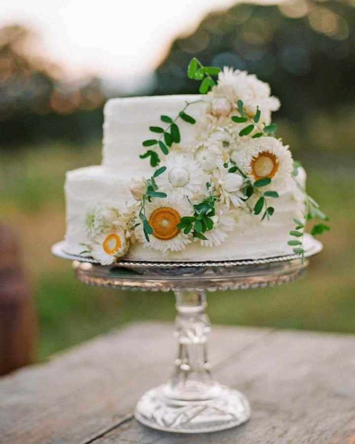 Pasteles para una boda al aire libre - 1