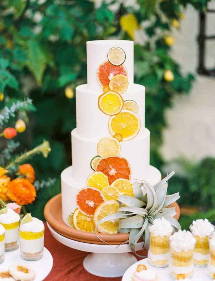 Pasteles para una boda al aire libre - 3