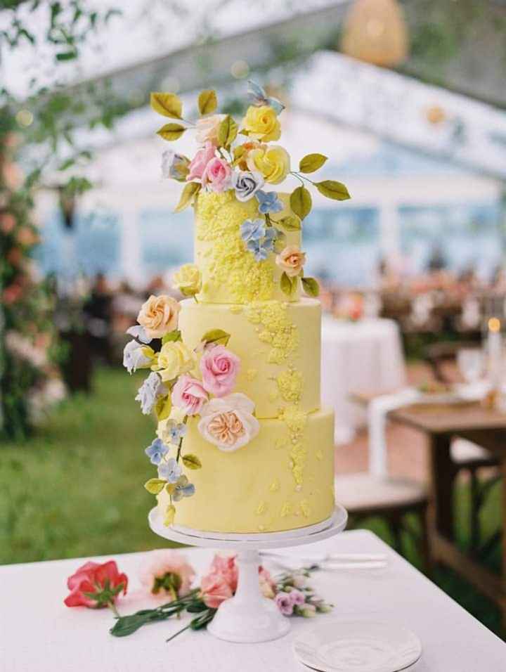Pasteles para una boda al aire libre - 4