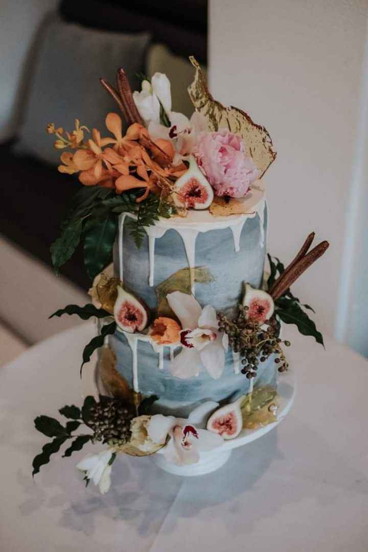 Pasteles con toques tropicales - 1