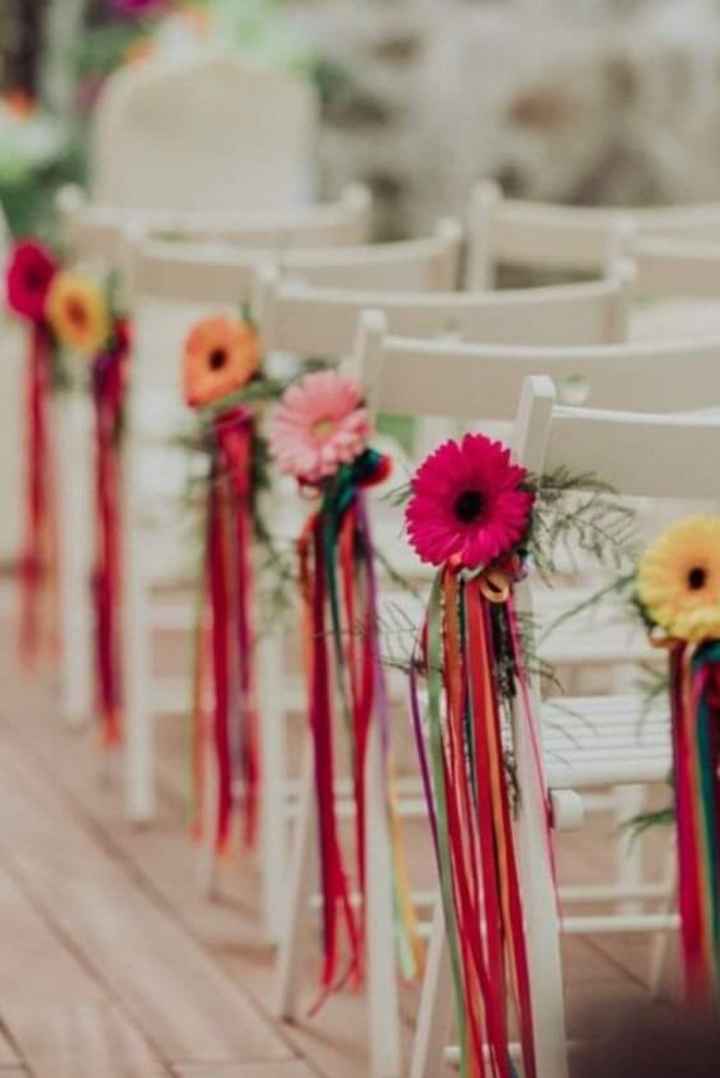 Flores en las sillas 🌺🌹🌷 - 3