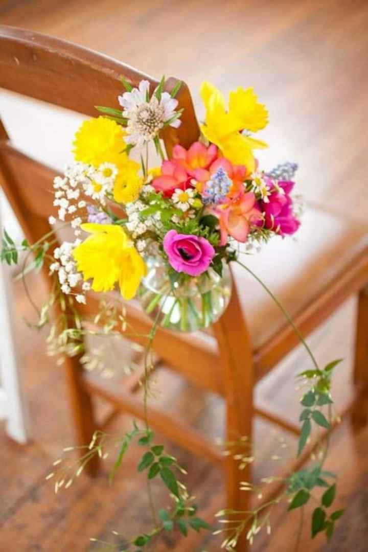 Flores en las sillas 🌺🌹🌷 - 4