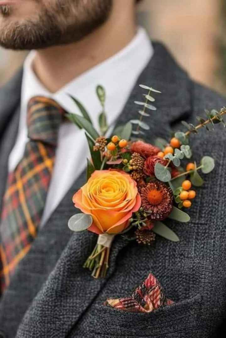 Otoño:rosas en tu boutonniere 🌹 - 2