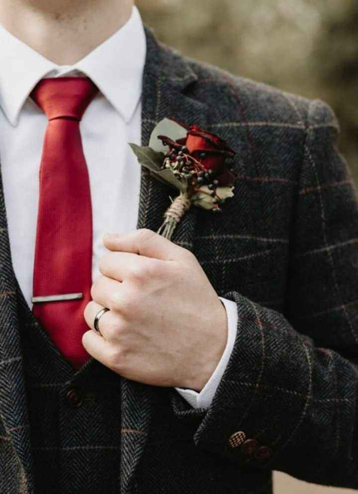 Otoño:rosas en tu boutonniere 🌹 - 4