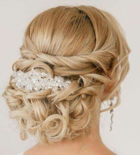 Peinados de novia con cabello recogido - 9