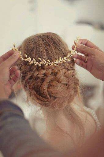 Peinados de novia con cabello recogido - 11