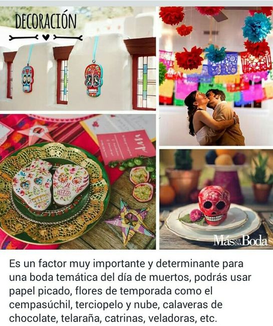 Boda con temática de día de muertos - 5